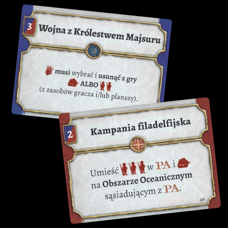 Grafika 3 — Deklaracja: Amerykanie kontra Korona