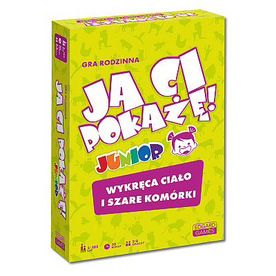 Okładka gry: Ja Ci pokażę! Junior