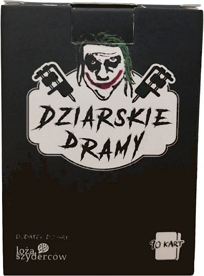 Okładka gry: Loża Szyderców: Dziarskie dramy