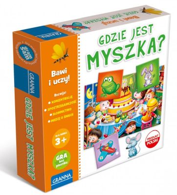 Okładka gry: Bawi i uczy! Gdzie jest myszka?