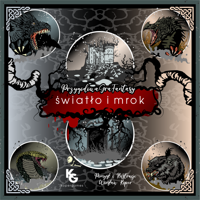 Okładka gry: Światło i Mrok