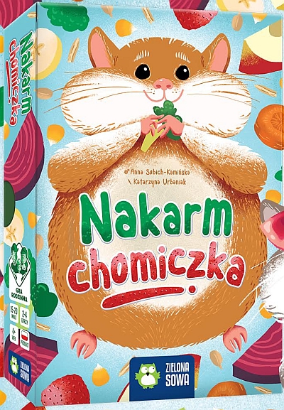 Okładka gry: Nakarm chomiczka