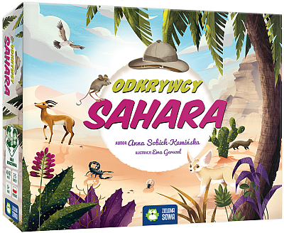 Okładka gry: Odkrywcy: Sahara