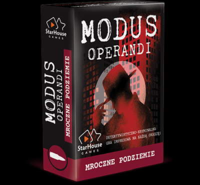Okładka gry: Modus Operandi: Mroczne podziemie