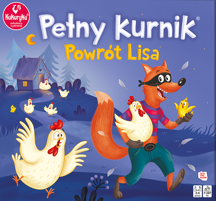 Okładka gry: Pełny kurnik - Powrót Lisa