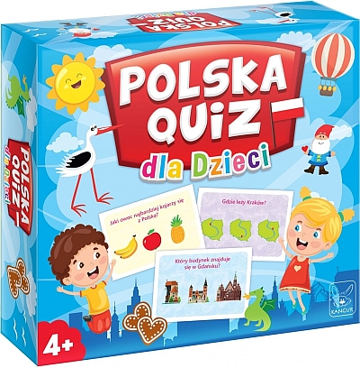 Okładka gry: Polska Quiz dla dzieci