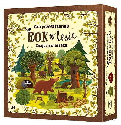 Okładka gry: Rok w lesie. Znajdź zwierzaka