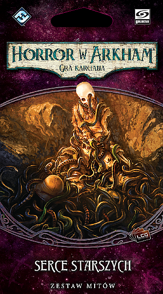 Okładka gry: Horror w Arkham LCG - Serce starszych