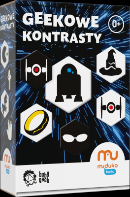 Okładka gry: Baby Geek: Geekowe Kontrasty