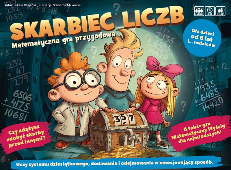 Okładka gry: Skarbiec liczb