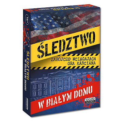 Okładka gry: Śledztwo w Białym Domu