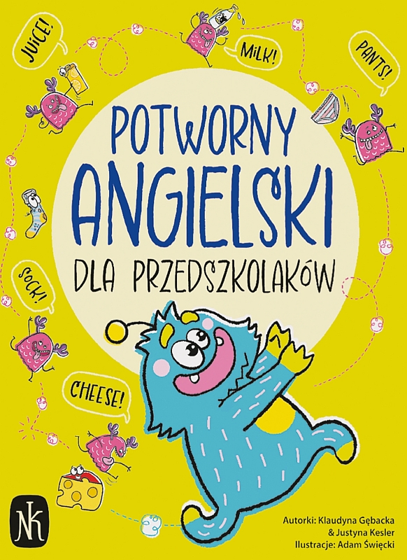 Okładka gry: Potworny angielski dla przedszkolaków