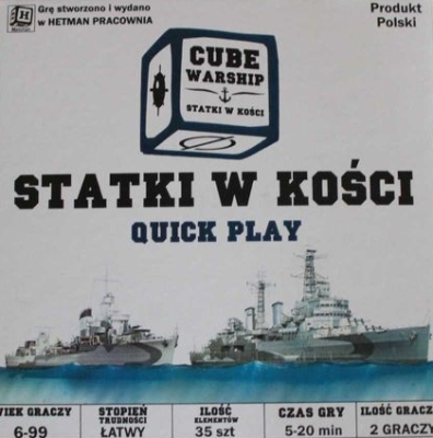 Okładka gry: Statki w Kości