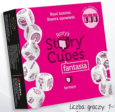 Okładka gry: Story Cubes: Fantazje