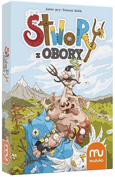 Okładka gry: Stwory z Obory