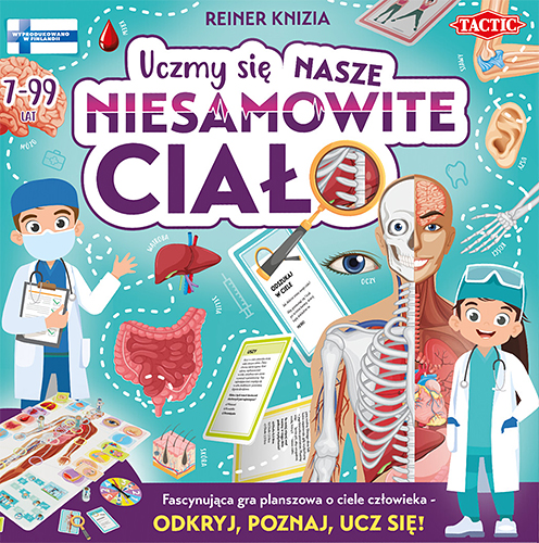 Okładka gry: Uczymy się: Nasze Niesamowite Ciało