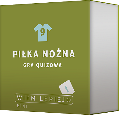 Okładka gry: Wiem lepiej: Piłka nożna
