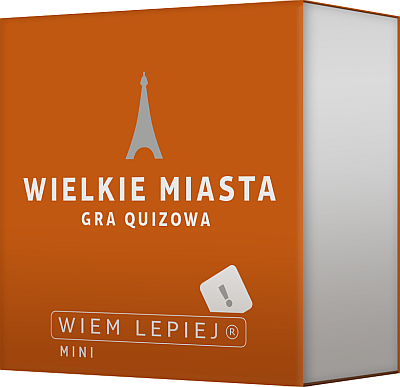 Okładka gry: Wiem lepiej: Wielkie miasta