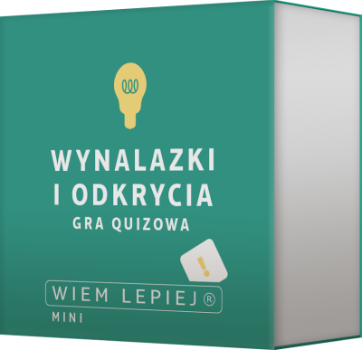 Okładka gry: Wiem lepiej: Wynalazki i odkrycia