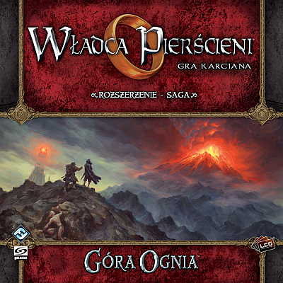 Okładka gry: Władca Pierścieni LCG: Góra Ognia