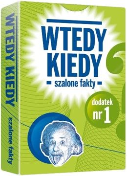 Okładka gry: Wtedy kiedy - dodatek Szalone fakty