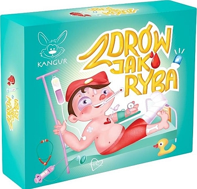 Okładka gry: Zdrów jak ryba